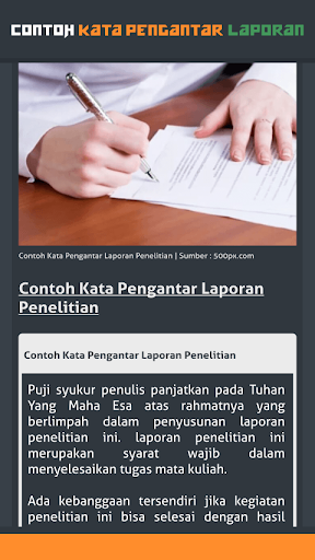 Contoh Kata Pengantar Dalam Laporan - Simak Gambar Berikut