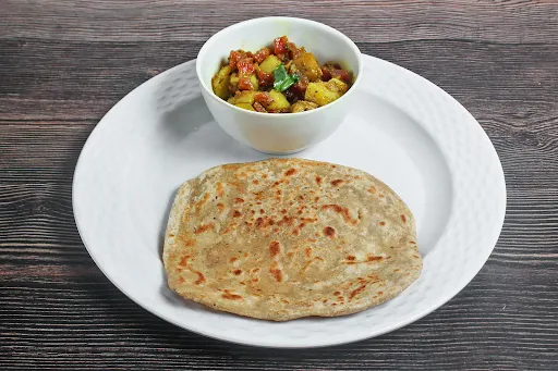 Paratha With Gajar Aloo