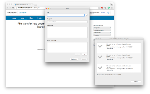 OpenText Secure MFT