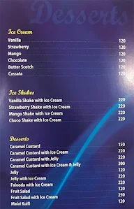 Blue Nile menu 8