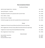 The Competent Palace menu 1