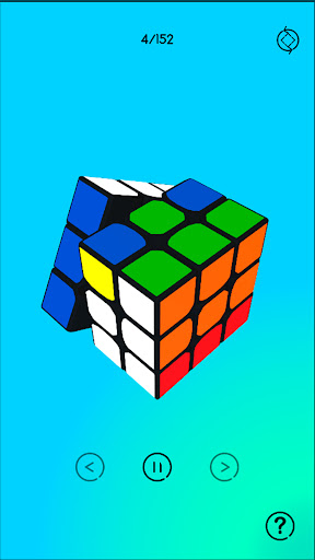 Screenshot RubikOn - cube solver