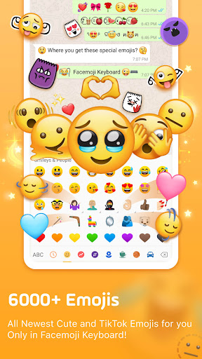 Facemoji AI Emoji Keyboard screenshot #1
