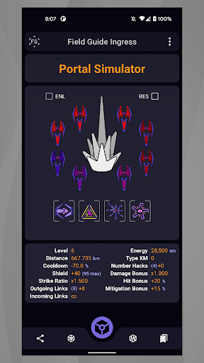 Screenshot Field Guide Ingress