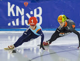 Le relais belge de short-track en finale B