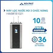 Máy Lọc Nước Ro Nóng Lạnh 10 Lõi Hòa Phát Hwbr1B1021 - Đạt Chuẩn Uống Trực Tiếp Tại Vòi - Bảo Hành 36 Tháng - Hàng Chính Hãng