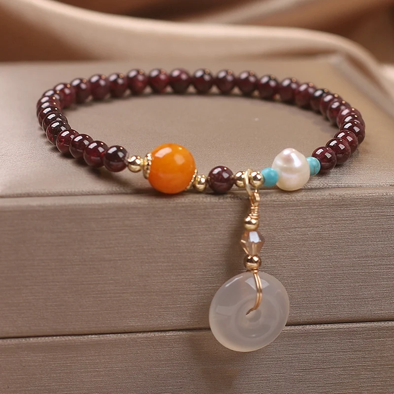 Title 1, Speciale design lucky armband met natuurlijke g...
