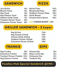 Foodies Hub menu 1