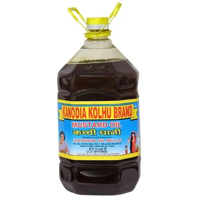 Kanodia Mustard Oil 5l - 5 l jar
