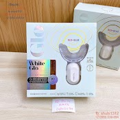 Kit Máy Làm Trắng Răng Bằng Ánh Sáng Xanh Và Đỏ White Glo Blue Light, White Glo Advanced Whitening Red Blue Light Kit Úc