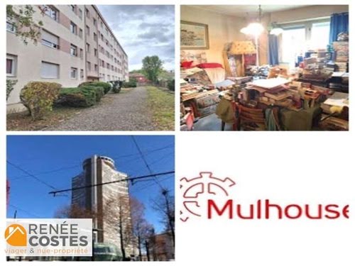 Vente viager 3 pièces 75 m² à Mulhouse (68100), 23 400 €