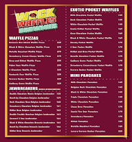 Wack Waffles & Brownies menu 1