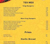 Tex Mex menu 1