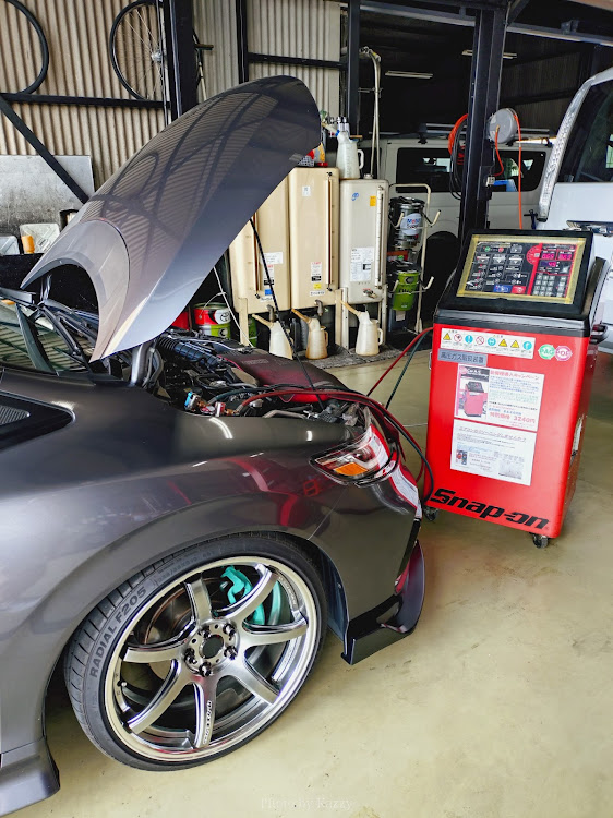 ジェイドの梅雨の晴れ間・エアコンガスクリーニング・3pH洗車・梅雨はどこいった？・ドライブに関するカスタム事例の投稿画像1枚目