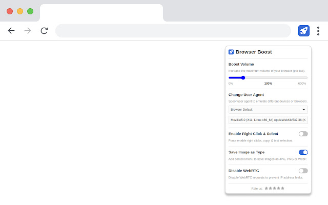 BB- WebRTC Network Limiter, Force Enable Copy