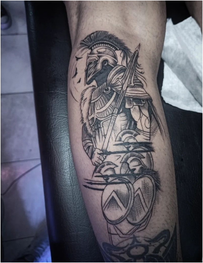 Ink Tattoo Spartan