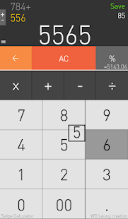 Swipe Calculator Screenshots 0