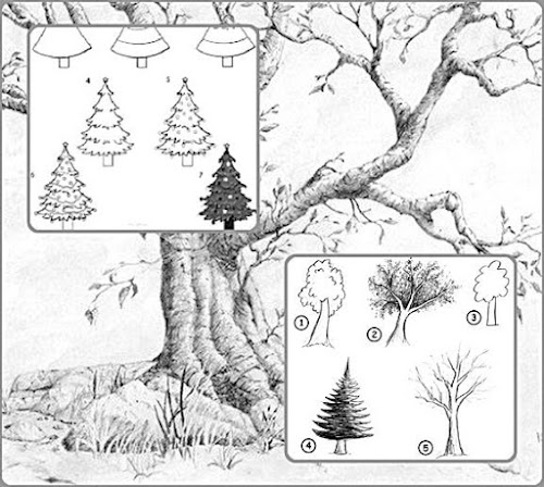 Android application How To Draw Tree screenshort