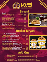 Kalyana Virundhu Biryani menu 3