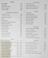 Maggi Point menu 1