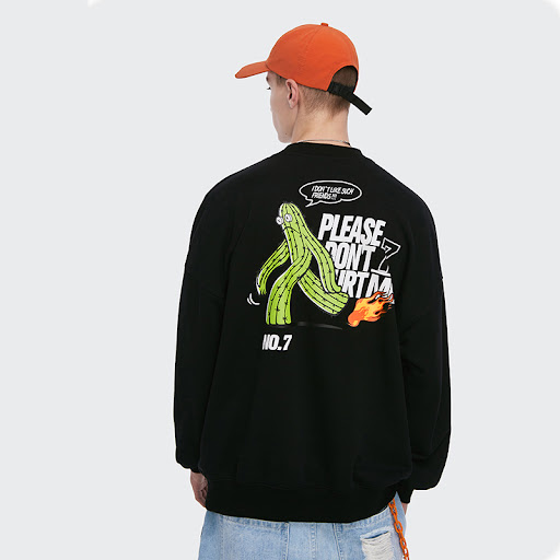 Title 4, Cactus print sweatshirt