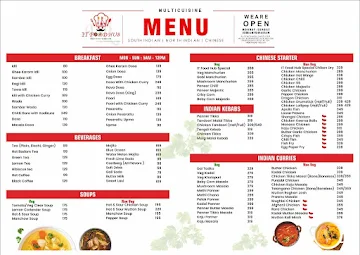 IT Food Hub menu 