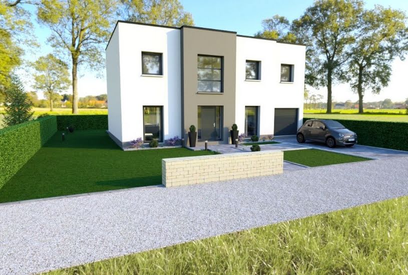  Vente Terrain + Maison - Terrain : 499m² - Maison : 101m² à Rombas (57120) 