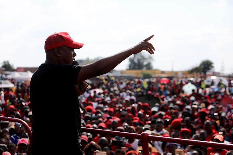 EFF leader Julius Malema says there is no excuse for committing rape. File photo.