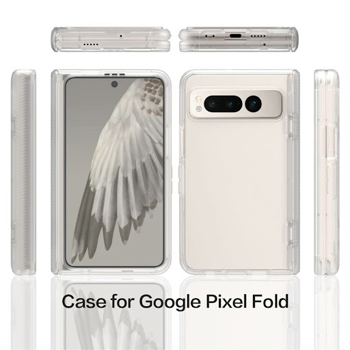 Title 2, Hinge Pixel Fold foldable screen flip phone cas...