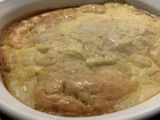 I loved the way my mother made her chicken and dumplings.  She would add chopped up boiled eggs and add to her dish.   It added another layer of flavor to the dish.  I have incorporated the boiled eggs into my casserole.  Hope you enjoy!