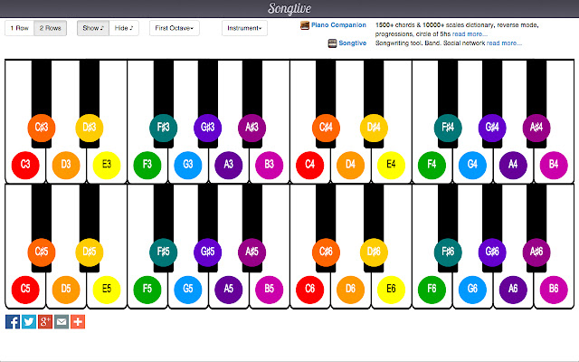 Google Chrome App To Play Piano Online: Multiplayer Piano