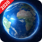 Cover Image of Download Live Earth Map 2020 - Satellite View, World Map 3D 1.9 APK