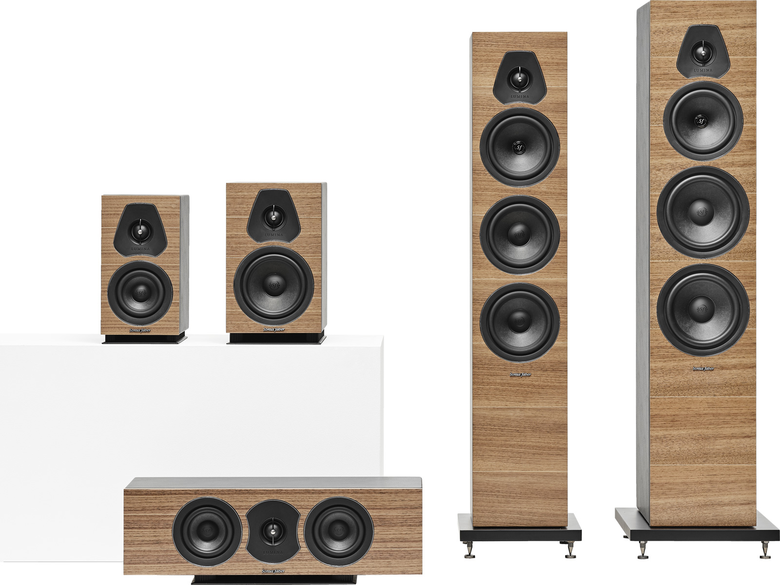 gamme d'enceintes Sonus Faber Lumina