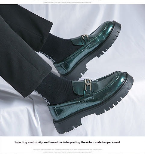 Title 2, Mens Youth British Style Platform Big Head Wor...