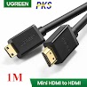 Cáp Mini Hdmi To Hdmi 1M Chính Hãng Ugreen 10195 - Ugreen 10195