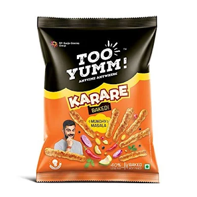 Too Yumm! Too Yumm Karare Munchy Masala Crisps - 80 gm