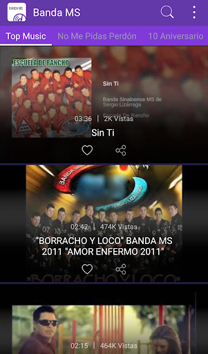 Banda MS - música y videos