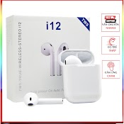 Tai Nghe Bluetooth J12 Tws 5.0 Có Micro Không Dây Nghe Gọi Cảm Ứng Chạm Âm Thanh Sống Động - J12Trang