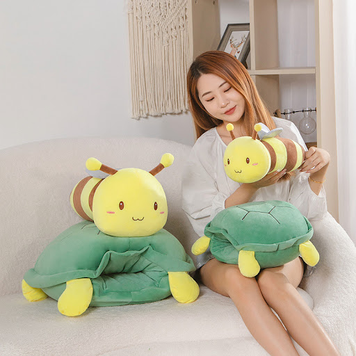 Title 1, Turtle Honey Doll Plush Toy Turtle Pillow Soft ...