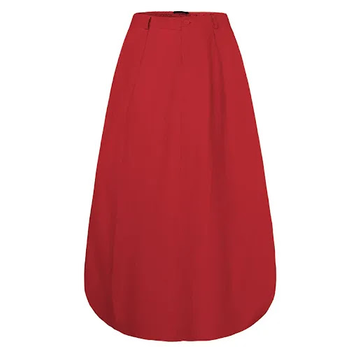 Title 8, High waist, slim and versatile A-line long skir...
