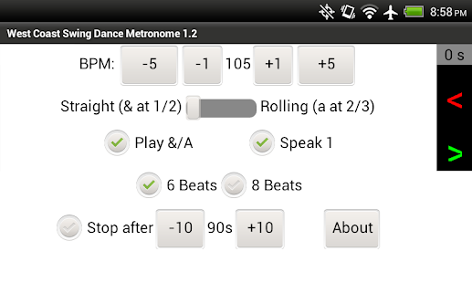 West Coast Swing Metronome(圖2)-速報App