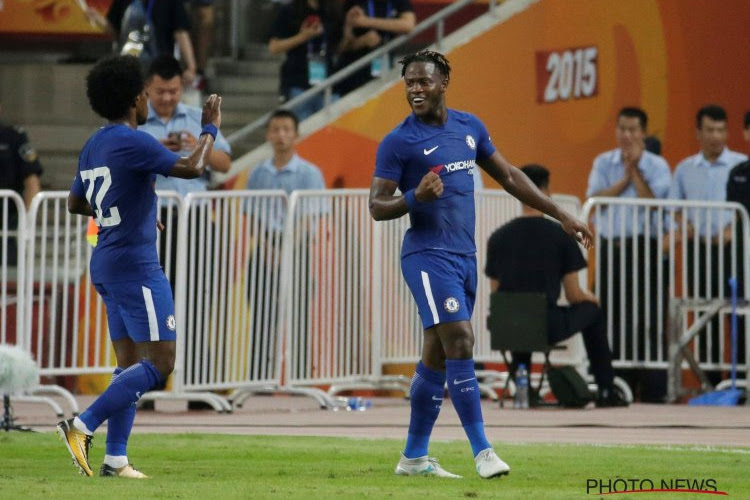 Batshuayi krijgt in eerste officiële match van Chelsea voorkeur op Morata, Musonda op de bank