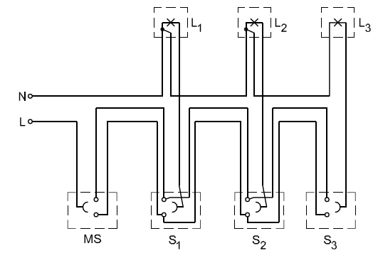 Electrical Wiring Diagram, Layout Diagram, Symbol