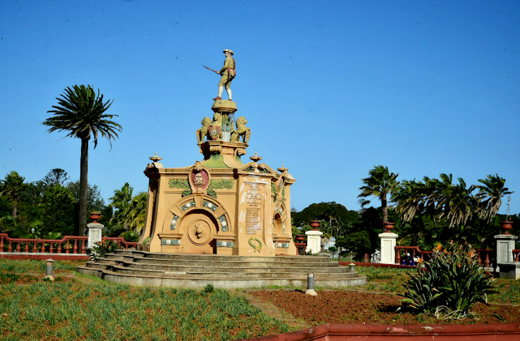 The Prince Alfred’s Guard Memorial in St George’s Park in Park Drive, Central Hill