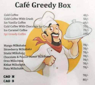 Cafe Greedy Box menu 3