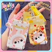 Móc Khóa Thẻ Shibe Nhiều Màu Cute Phụ Kiện Túi Xách Balo Dễ Thương 02Mkt - Minkey