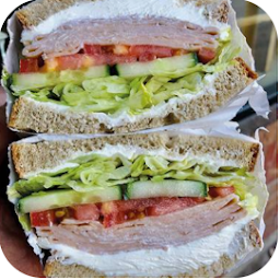 Turkey Breast & Cream Cheese Sandwich