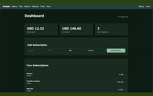 Gulpies screenshot 2