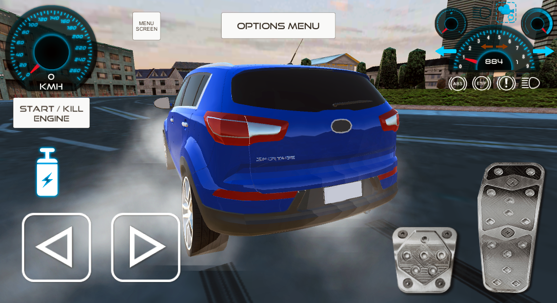   Sportage Driving Simulator City- 스크린샷 