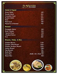 Al Rayad Restaurant menu 7